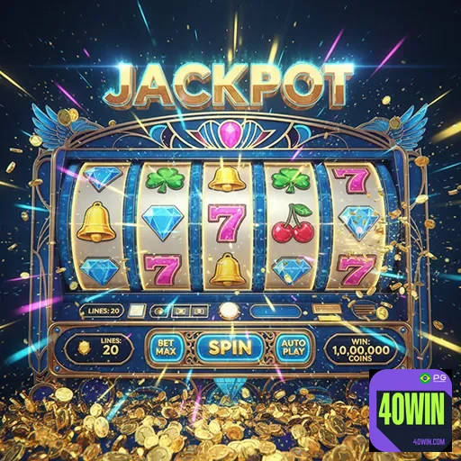 Imagem de jogos de slots no site 40win, um espaço de entretenimento de apostas online.